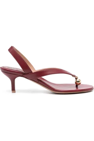 Serafini X Malone Souliers Lucie 70mm sandaler i læder