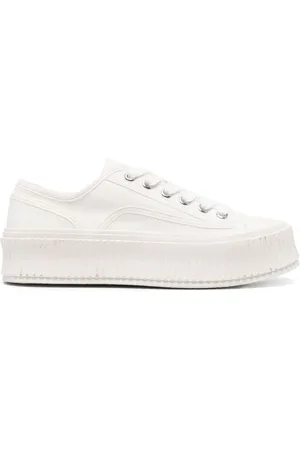 Dorothee Schumacher Floral Sportiness sneakers i lærred