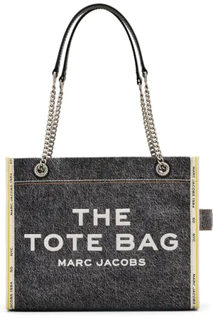Marc Jacobs Mellemstor The Denim Chain tote