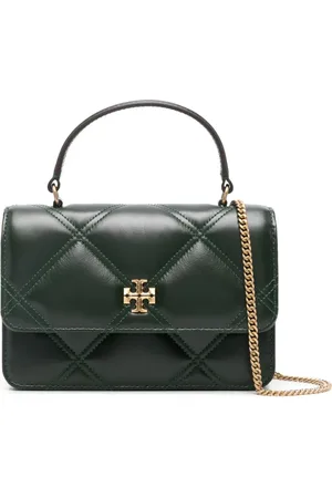 Tory Burch Lille diamant-quiltet Kira pung med kæde