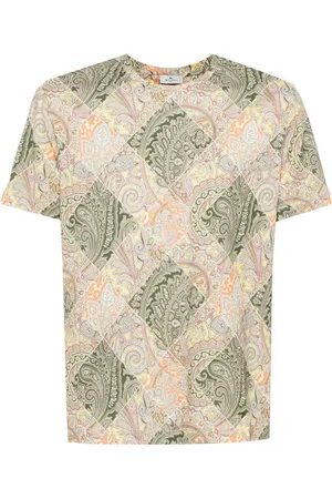 Etro T-shirt med Pegaso-broderi