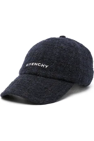 Givenchy Kasket i tweed med broderet logo