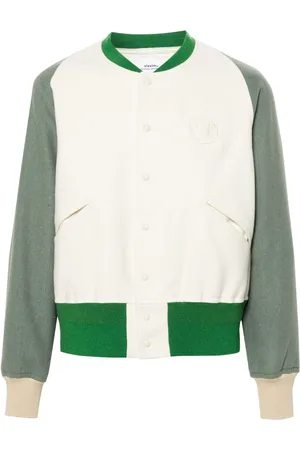 VISVIM Filtet varsity-jakke med logomærke