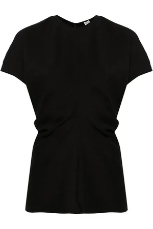 Totême Tekstureret Leteri bluse
