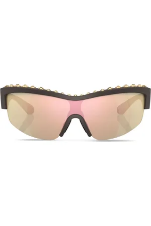 Swarovski Solbriller med skjold-stel