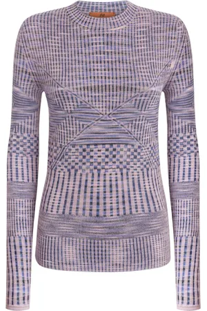 Missoni Striktrøje med abstrakt tryk