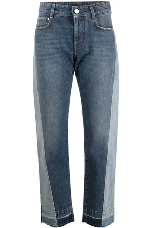 Stella McCartney Jeans med colourblocking og lige ben
