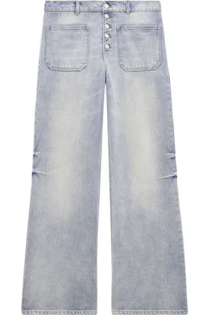 Courrèges Multiflex jeans med broderet logo