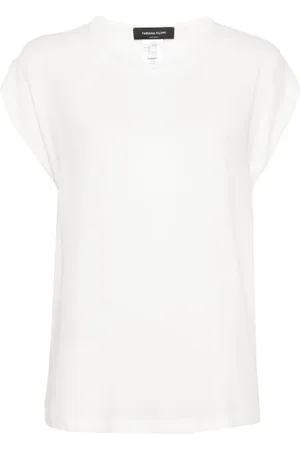 Fabiana Filippi T-shirt i chiffon-crepe