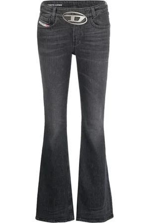 Diesel D-Ebbey bootcut-jeans med lav talje