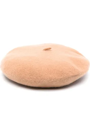 Stella McCartney Beret i uld med logoplade