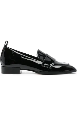 Aeyde Julie 30mm loafers i lakeret læder