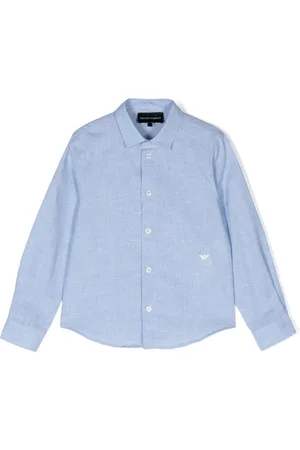 Emporio Armani Skjorte med broderet logo