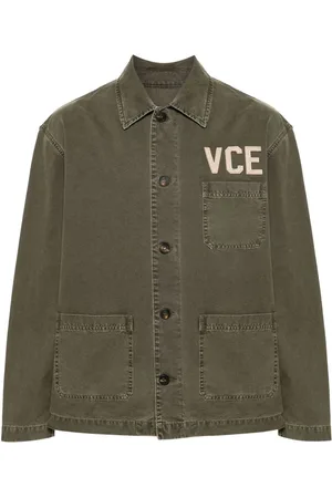 Golden Goose Skjorte med gabardine-applikation