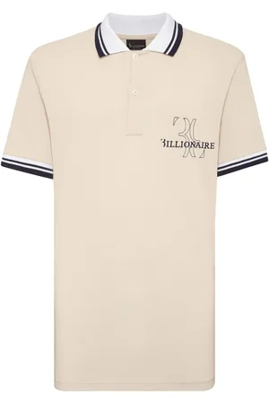 BILLIONAIRE Polo med broderet logo