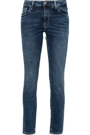 AG Jeans Skinny-jeans med mellemhøj talje