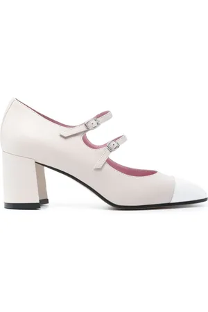 Carel 70mm pumps i læder