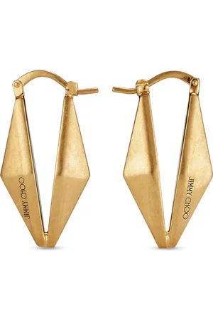 Jimmy Choo øreringe med logo-indgravering