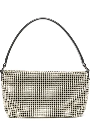 Self-Portrait Lille Diamante tote med krystaludsmykning
