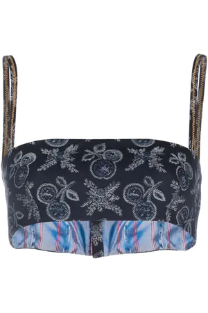 Etro Bralette i mønstret jacquard