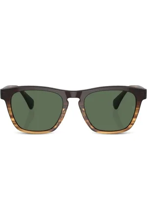 Oliver Peoples R-3 solbriller med wayfarer-stel