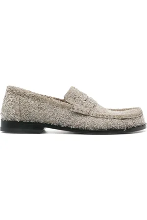 Loewe Campo loafers i børstet ruskind