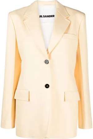 Jil Sander Enkeltradet blazer
