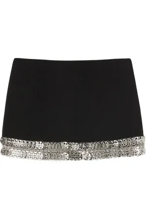 Pinko Kort Eliot nederdel i crepe