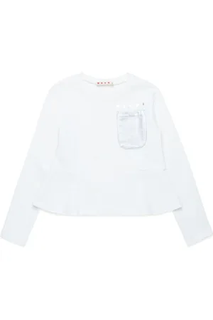 Marni T-shirt med logotryk