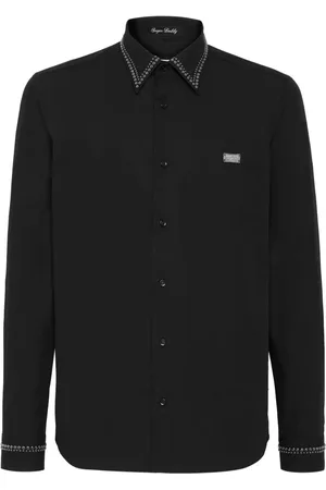 Philipp Plein Skjorte med logoplade