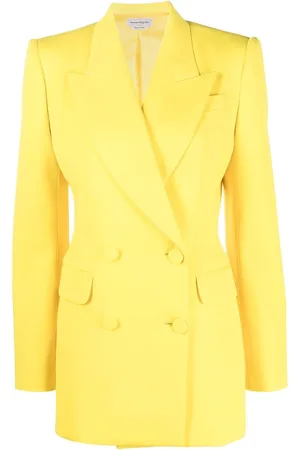 Alexander McQueen Dobbeltradet blazer