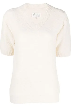 Maison Margiela Nostalgic trøje i bouclé-strik