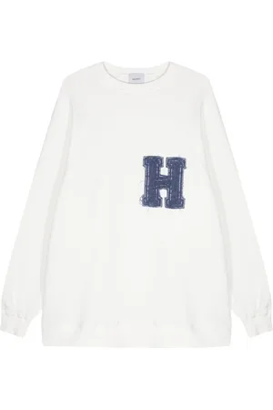Halfboy Sweatshirt med logoapplikation