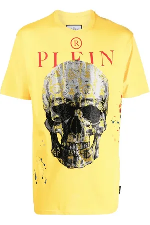 Philipp Plein Kortærmet T-shirt med dødningehoved