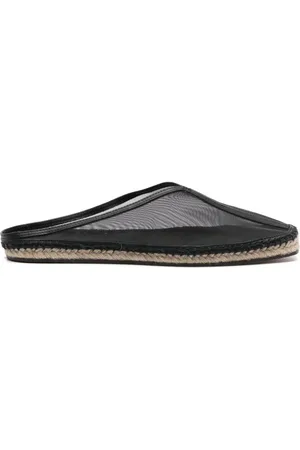 Totême Semi-gennemsigtige espadriller i mesh