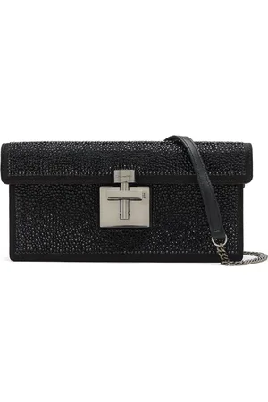 Oscar de la Renta Alibi clutch med pavéfattede krystaller