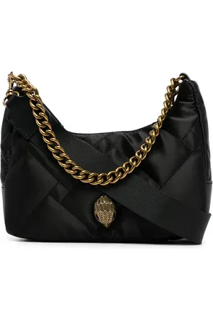 Kurt Geiger Quiltet crossbody-taske i genanvendt materiale