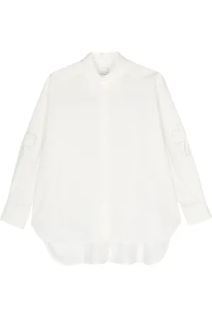 Paul Smith Skjorte med broderie anglaise-detalje
