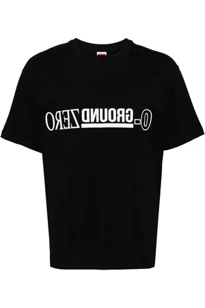 Ground Zero T-shirt med logotryk