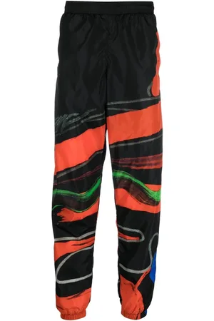 Moschino Joggingbukser med abstrakt tryk