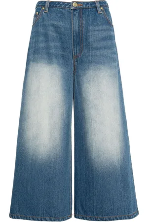 Cynthia Rowley Jeans med lav talje og brede ben
