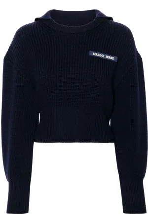 Marine Serre Sweater med matroskrave