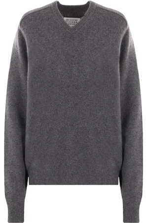 Maison Margiela Uldtrøje med fire sting