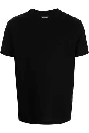 Emporio Armani Kortærmet T-shirt med rund hals