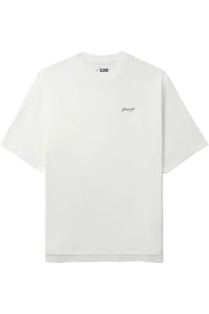 Izzue T-shirt med logoplade