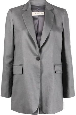 BLANCA Langærmet enkeltradet blazer