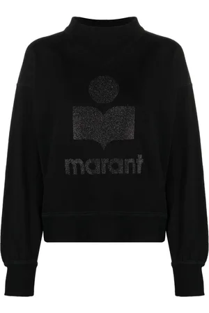 Marant Etoile Moby sweatshirt med logotryk
