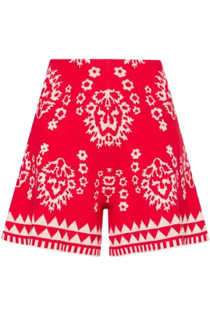 Liu Jo Shorts i intarsia-strik