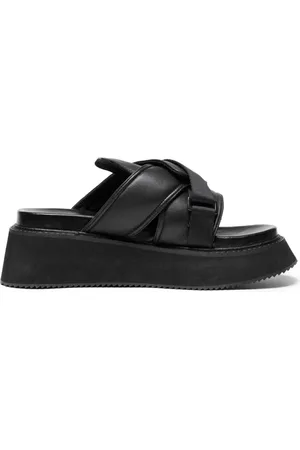 JULIUS Tape sandaler i læder