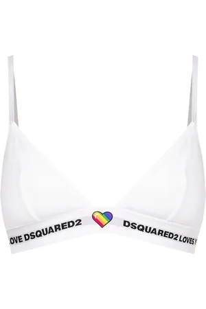 Dsquared2 Bh med logounderbånd og hjerteapplikation